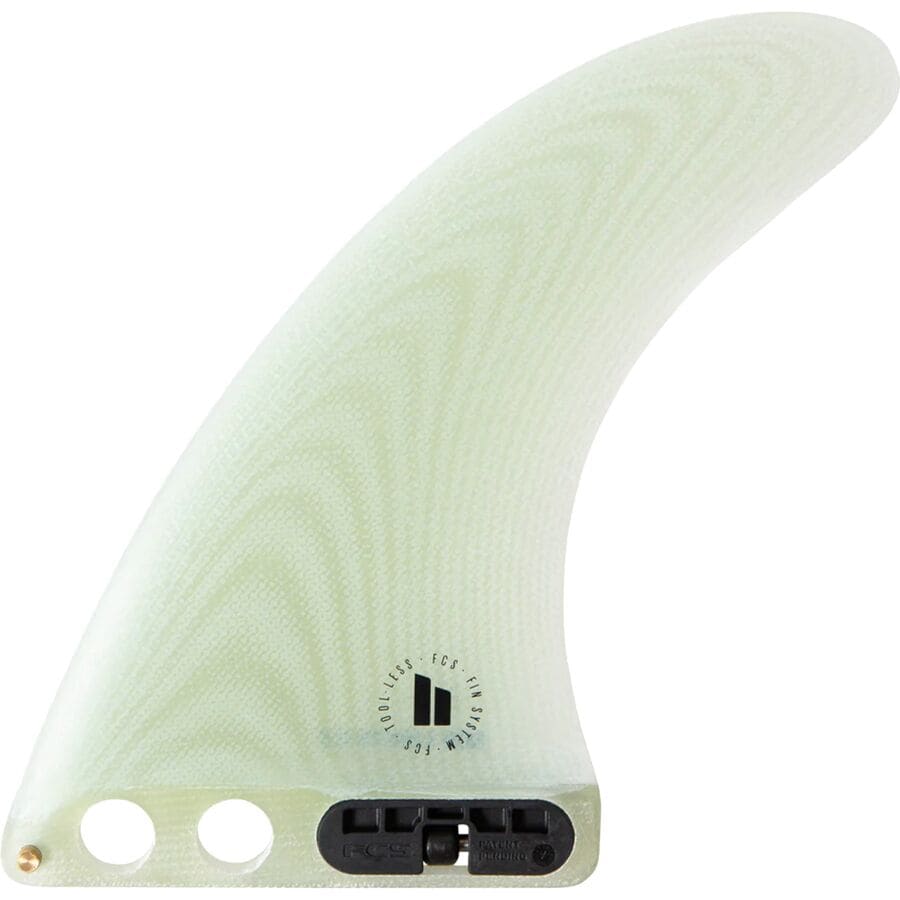 () FCS  ~bh VO tB FCS II Mid Single Fin Clear