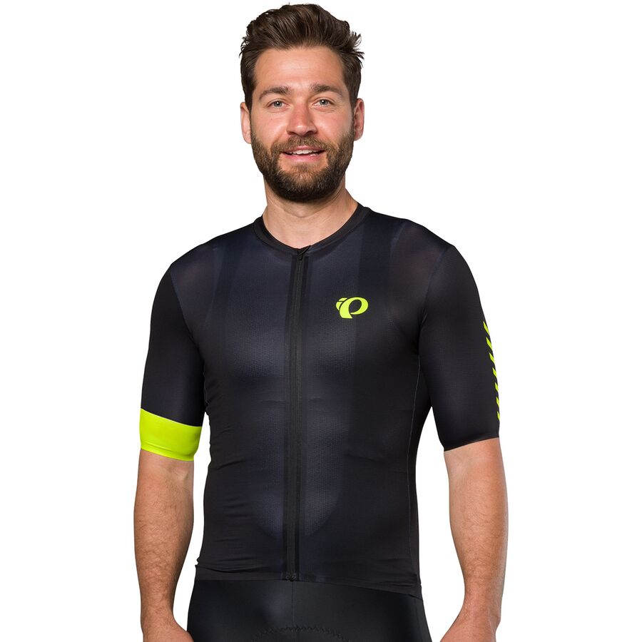 (取寄) パールイズミ メンズ プロ ショートスリーブ ジャージ - メンズ PEARL iZUMi men Pro Short-Sleeve Jersey - Men's Black Stripe