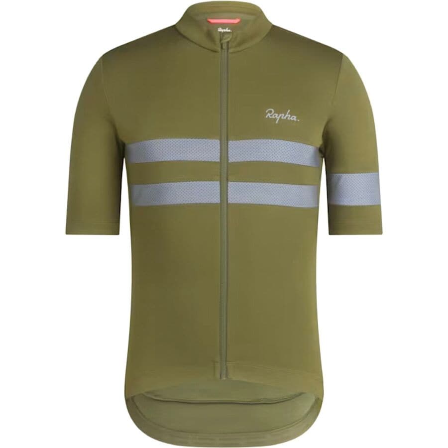 (取寄) ラファ メンズ ブルベ ジャージ - メンズ Rapha men Brevet Jersey - Men's Dark Khaki/Silver