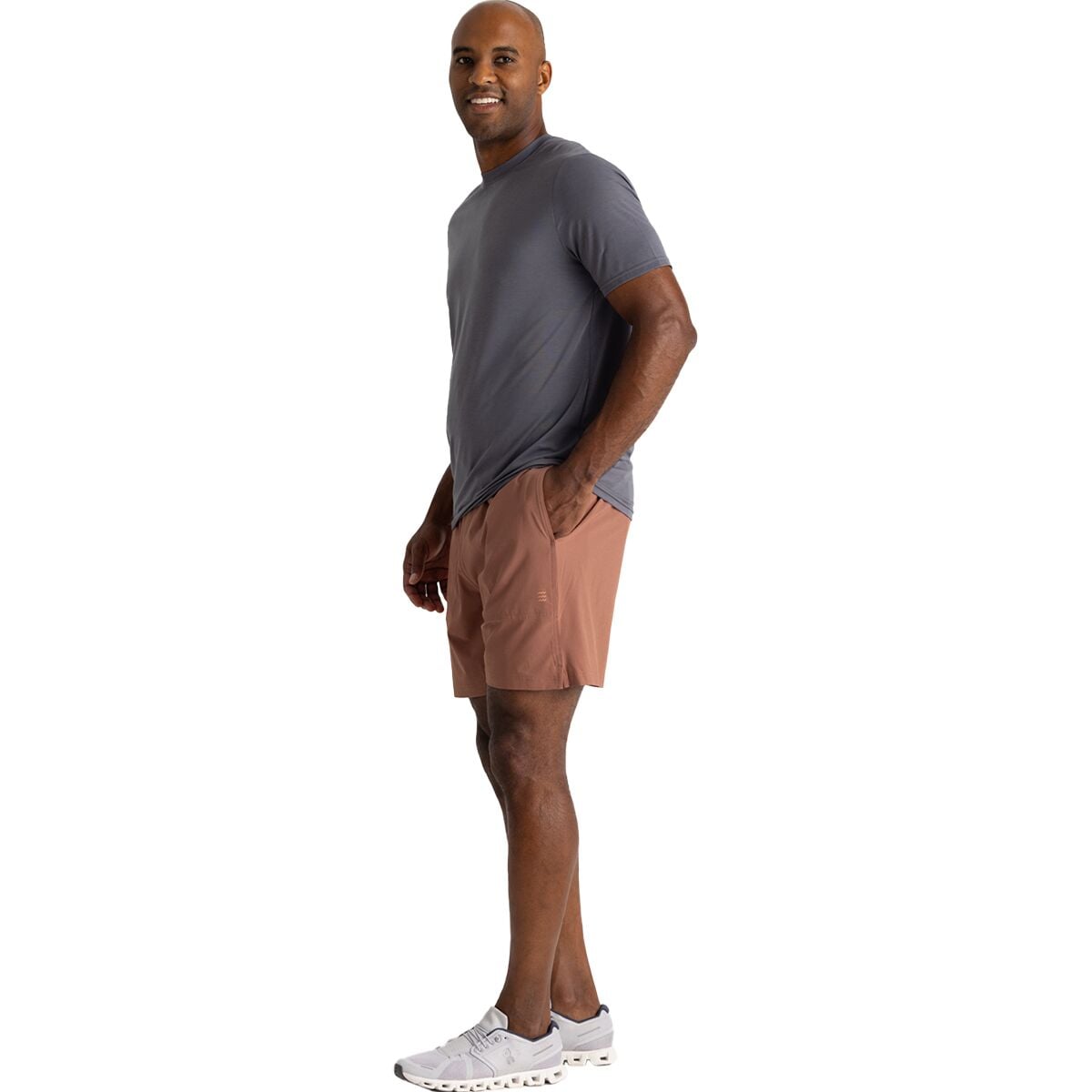 (取寄) フリーフライ メンズ アクティブ ブリーズ ライン 7インチ ショート - メンズ Free Fly men Active Breeze Lined 7in Short - Men's Baltic Amber