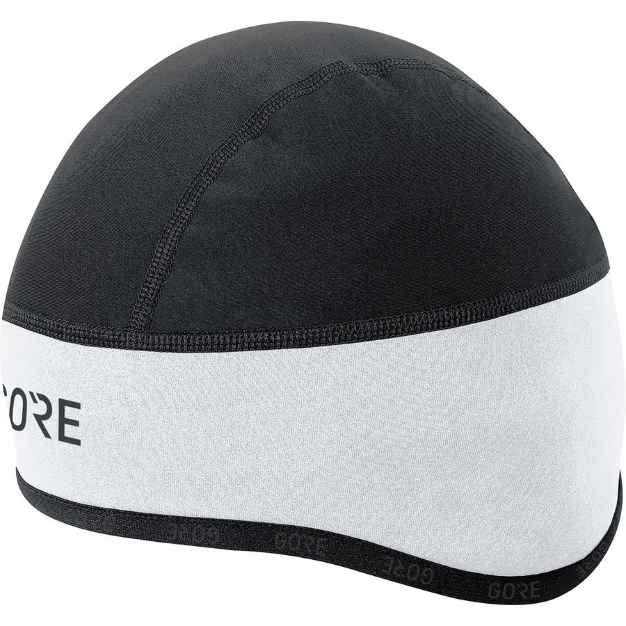 (取寄) ゴアウェア C3 ゴア ウインドストッパー ヘルメット キャップ GOREWEAR C3 GORE Windstopper Helmet Cap White/Black 1