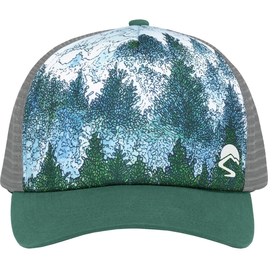 () Tf[At^k[ A[eBXg V[Y gbJ[ nbg Xq Sunday Afternoons Artist Series Trucker Hat Woodland