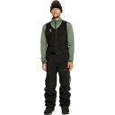 (取寄) クイックシルバー メンズ ハイライン プロ 3l ゴア-テックス ビブ パンツ - メンズ Quiksilver men Highline Pro 3L GORE-TEX Bib Pant - Men's True Black