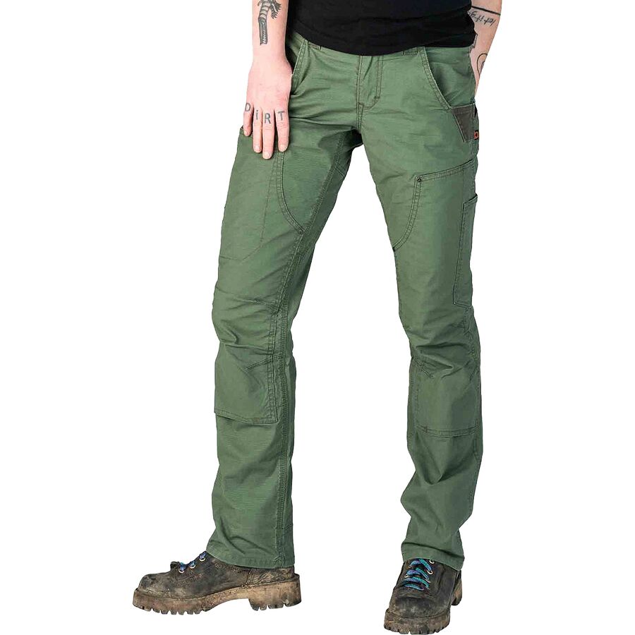 () ֥ƥ  ǥ ֥å X ȥ 饤 ѥ -  Dovetail Workwear women Britt X Ultra Light Pant - Women's Lichen Green Ripstop