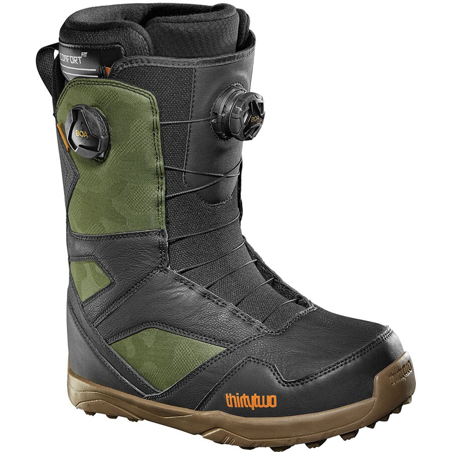 (取寄) サーティーツー メンズ STW ダブル ボア スノーボード ブート - 2024 - メンズ ThirtyTwo men STW Double BOA Snowboard Boot - 2024 - Men's Black/Camo