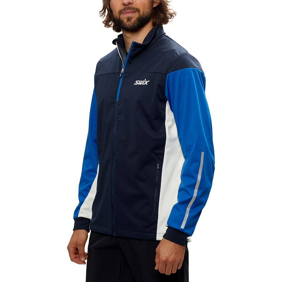 () å   㥱å -  Swix men Cross Jacket - Men's Dark Navy/Olympian Blue