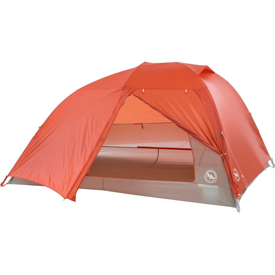 () rbOAOlX Rbp[ Vv[ Hv UL3 eg: 3-p[\ 3-V[Y Big Agnes Copper Spur HV UL3 Tent: 3-Person 3-Season Orange