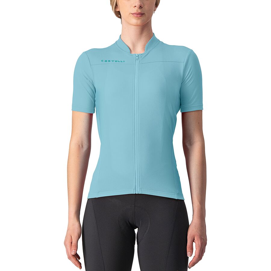 (取寄) カステリ レディース アニマ 3 ジャージ - ウィメンズ Castelli women Anima 3 Jersey - Women's Light Acqua/Aruba Blue