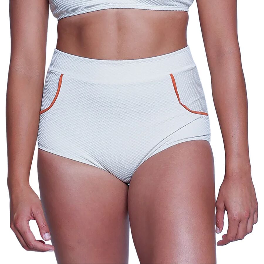 (取寄) シーアスイムェア レディース ジョージア ハイ ウェスト ビキニ ボトム - ウィメンズ Seea Swimwear women Georgia High Waist Bikini Bottom - Women's Pebble