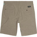 (取寄) ヴィスラ メンズ フィン ロープ ハイブリット 20インチ ウォークショート - メンズ Vissla men Fin Rope Hybrid 20in Walkshort - Men's Dark Khaki 3