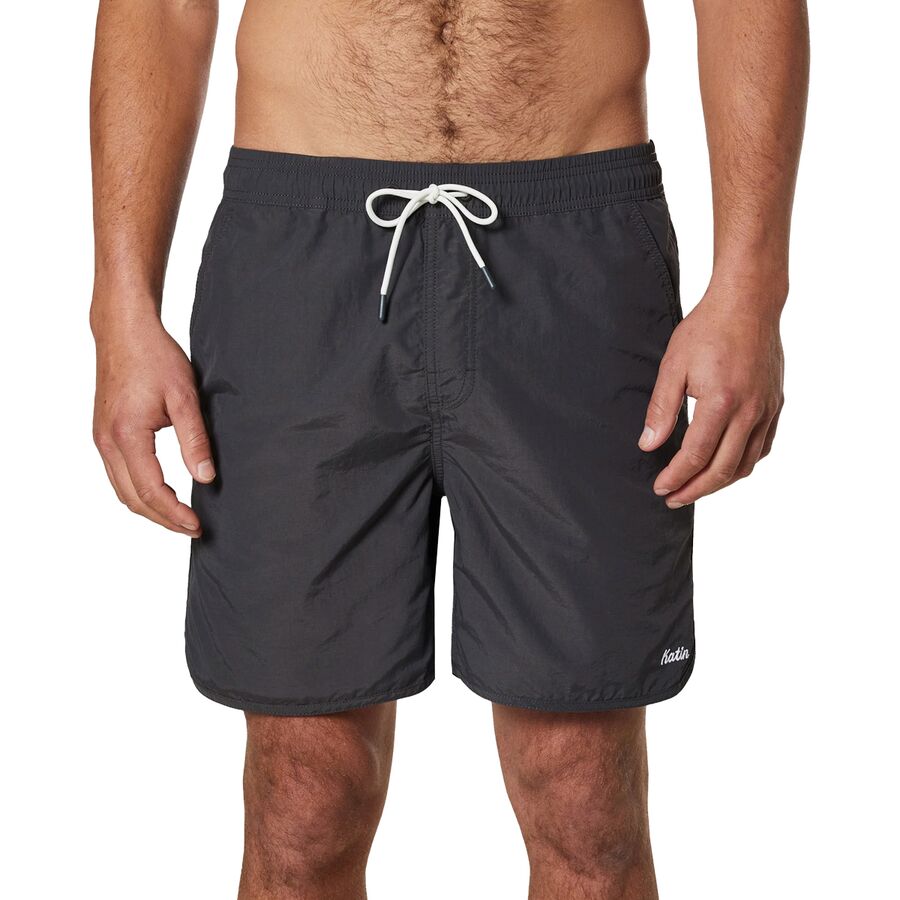 (取寄) ケイティン メンズ フレイザー ボレー スイム トランク - メンズ Katin men Fraser Volley Swim Trunk - Men's Black Wash