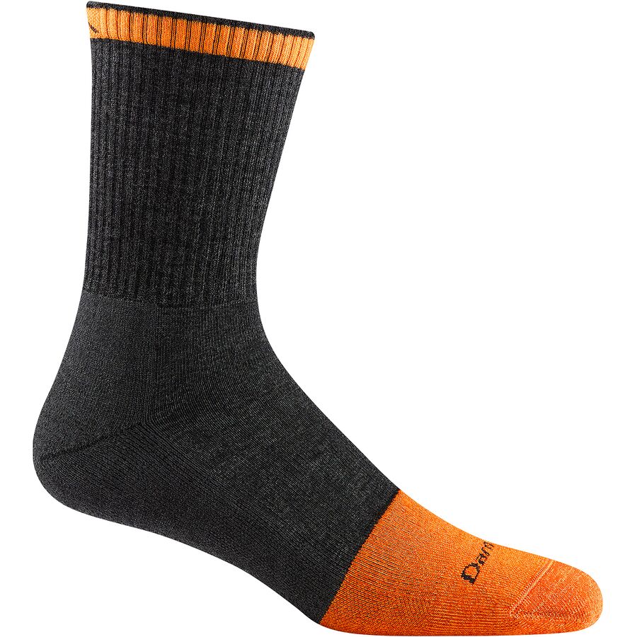 (取寄) ダーンタフ メンズ スティーリー ミクロ クルー クッション ソック - メンズ Darn Tough men Steely Micro Crew Cushion Sock - Men's Graphite