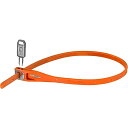 (取寄) ヒプロック Z-ロック セキュリティ タイ ロック Hiplok Z-Lok Security Tie Lock Orange
