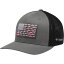 () ӥ ѥեޥ եå  å եå եå ȥå ϥå Columbia PFG Mesh Fish Flag Trucker Hat Titanium/Black