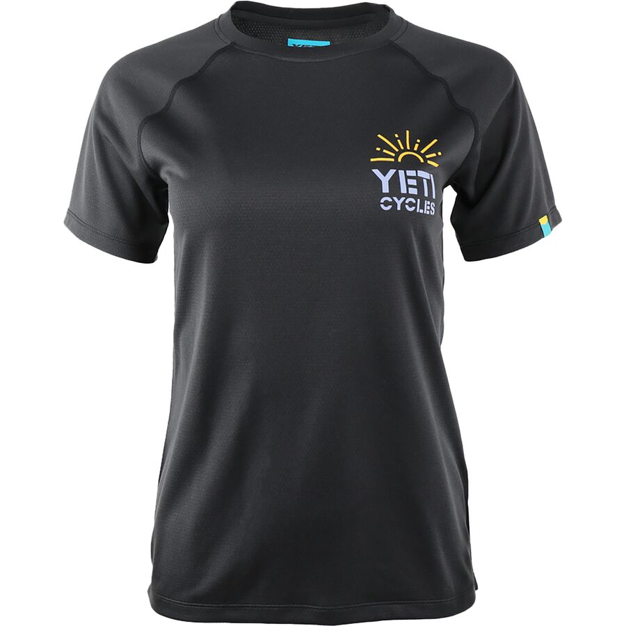 (取寄) イエティサイクルズ レディース ダコタ ショートスリーブ ジャージ - ウィメンズ Yeti Cycles women Dakota Short-Sleeve Jersey - Women's Black