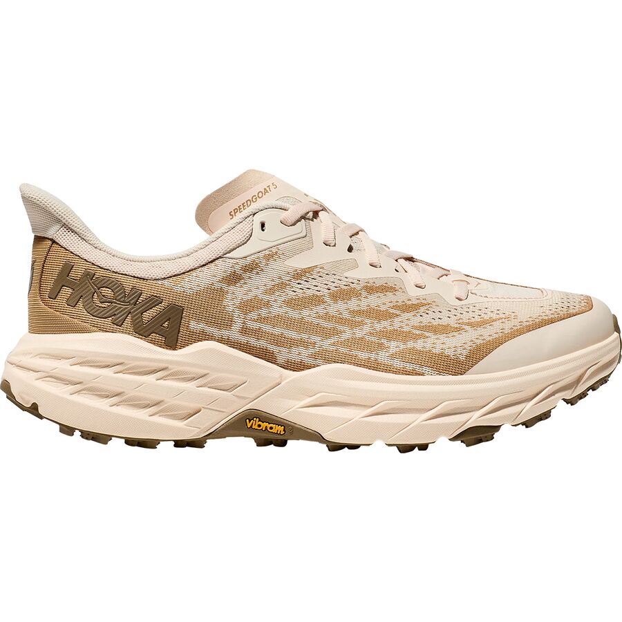 (取寄) ホカオネオネ メンズ スピードゴート 5 トレイル ランニング シューズ - メンズ HOKA men Speedgoat 5 Trail Running Shoe - Men's Vanilla/Wheat