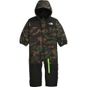 (取寄) ノースフェイス インファント フリーダム スノースーツ - インファント The North Face infant Freedom Snowsuit - Infants' TNF Black TNF Camo Small Print