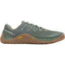(取寄) メレル メンズ トレイル グローブ 7 ランニング シューズ - メンズ Merrell men Trail Glove 7 Running Shoe - Men's Lichen/Gum