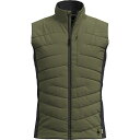 (取寄) スマートウール メンズ スマートロフト ベスト - メンズ Smartwool men Smartloft Vest - Men's Winter Moss(4)