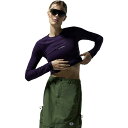 (取寄) ディストリクトヴィジョン レディース ライトウェイト ロング-スローブ Tシャツ - ウィメンズ District Vision women Lightweight Long-Sleeve T-Shirt - Women's Plum(4)