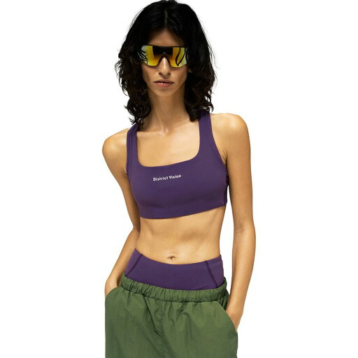 (取寄) ディストリクトヴィジョン レディース ツイン レイヤー ミディアム サポート ブラ - ウィメンズ District Vision women Twin Layer Medium Support Bra - Women's Nightshade (取寄) ディストリクトヴィジョン レディース ツイン レイヤー ミディアム サポート ブラ - ウィメンズ District Vision women Twin Layer Medium Support Bra - Women's Nightshade