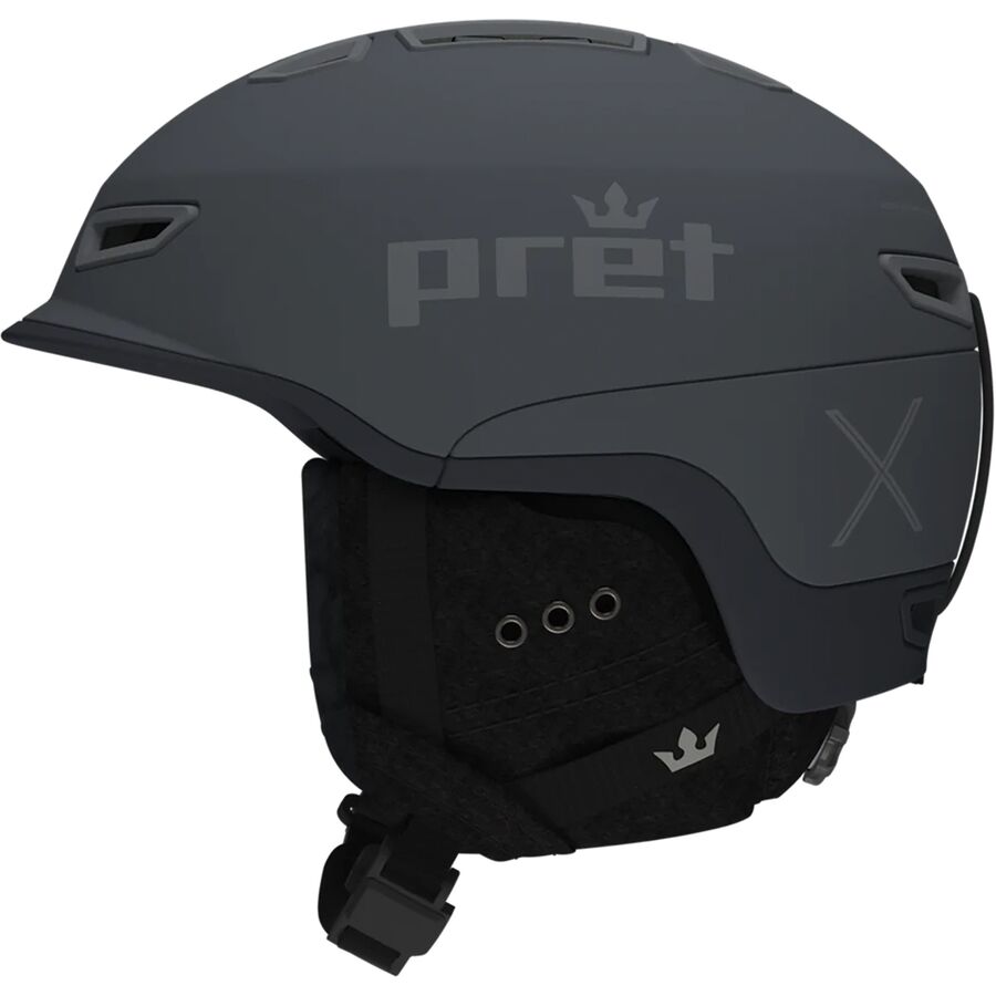 () ץåȥإå ե塼꡼ X إå Pret Helmets Fury X Helmet Grey