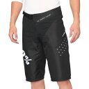 (取寄) 100% メンズ R-コア DH ショート - メンズ 100% men R-Core DH Short - Men's Black