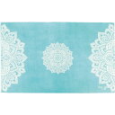 (取寄) ヨガ デザイン ラボ ハンド ヨガ タオル Yoga Design Lab Hand Yoga Towel Mandala Turquoise(4)