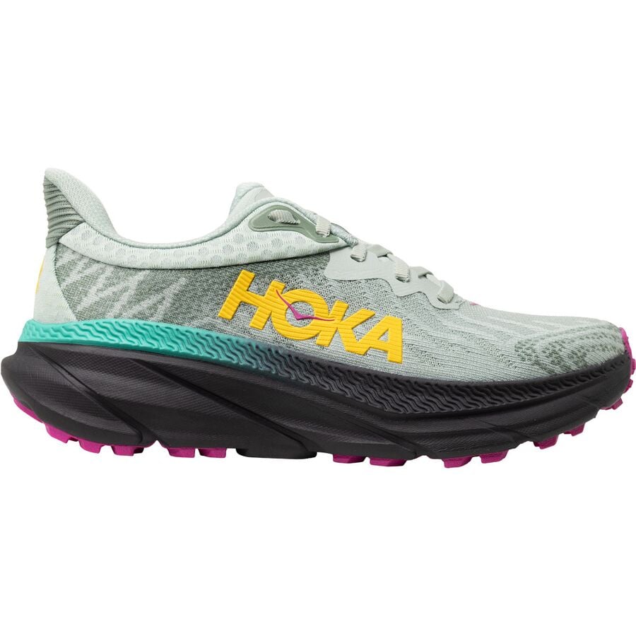 (取寄) ホカオネオネ レディース チャレンジャー ATR 7 ランニング シューズ - ウィメンズ HOKA women Challenger ATR 7 Running Shoe - Women's Aloe Vera/Black