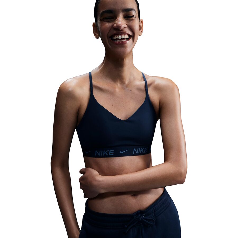 (取寄) ナイキ レディース ドライ-フィット インディ ライト スポーツ ブラ - ウィメンズ Nike women Dri-Fit Indy Light Sport Bra - Women's Armory Navy