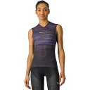 (取寄) カステリ レディース インサイダー 2 スリーブレス ジャージ - ウィメンズ Castelli women Insider 2 Sleeveless Jersey - Women's Dark Night Shade/Night Shade