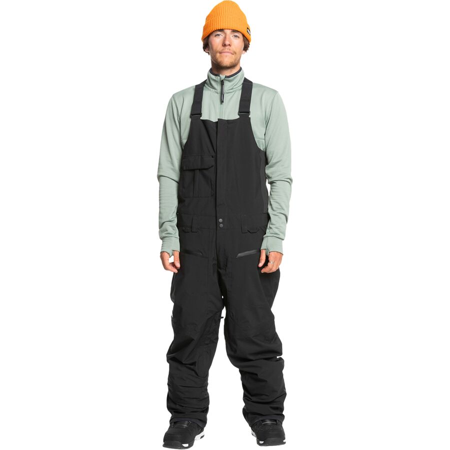 (取寄) クイックシルバー メンズ ユーティリティ ビブ パンツ - メンズ Quiksilver men Utility Bib Pant - Men's True Black