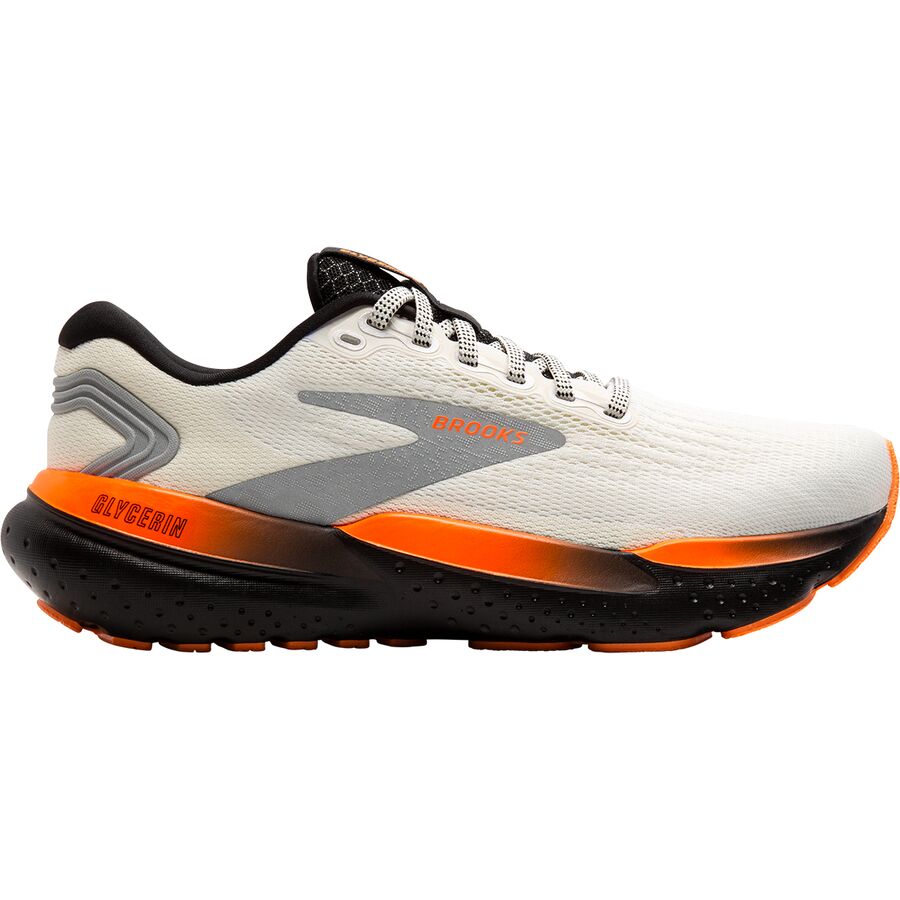 (取寄) ブルックス メンズ グリセリン 21 シューズ - メンズ Brooks men Glycerin 21 Shoe - Men's Ecru/Orange/Black