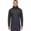 (取寄) ラブ メンズ ゼネア アルパイン ライト ジャケット - メンズ Rab men Xenair Alpine Light Jacket - Men's Ebony (Zinc)(4)