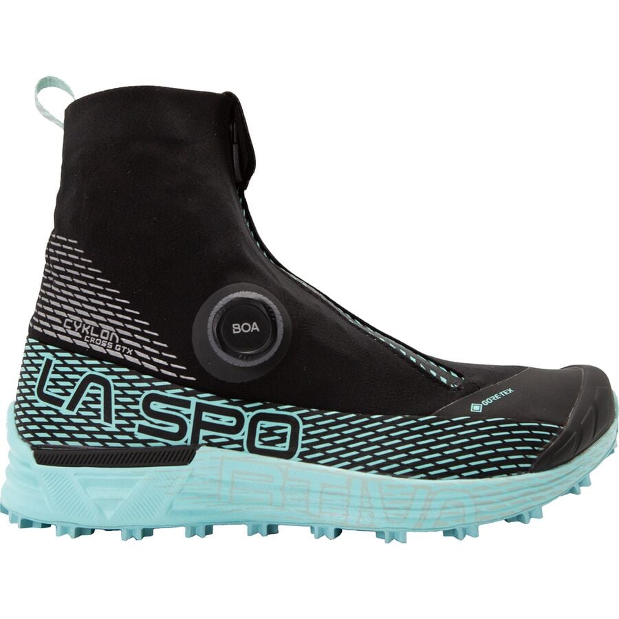 (取寄) スポルティバ レディース サイクロン クロス Gtx トレイル ランニング シューズ - ウィメンズ La Sportiva women Cyklon Cross GTX Trail Running Shoe - Women's Black/Iceberg