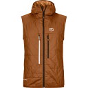 (取寄) オルトボックス メンズ スイスウール ピッツ ボー ベスト - メンズ Ortovox men Swisswool Piz Boe Vest - Men's Bristle Brown(4)
