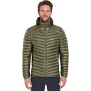 (取寄) ラブ メンズ シーラス フレックス フーデット ジャケット - メンズ Rab men Cirrus Flex Hooded Jacket - Men's Light Khaki/Army(4)