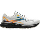 (取寄) ブルックス メンズ アドレナリン GTS 23 Gtx ランニング シューズ - メンズ Brooks men Adrenaline GTS 23 GTX Running Shoe - Men's Oyster Mushroom/Orange/Blue(4)