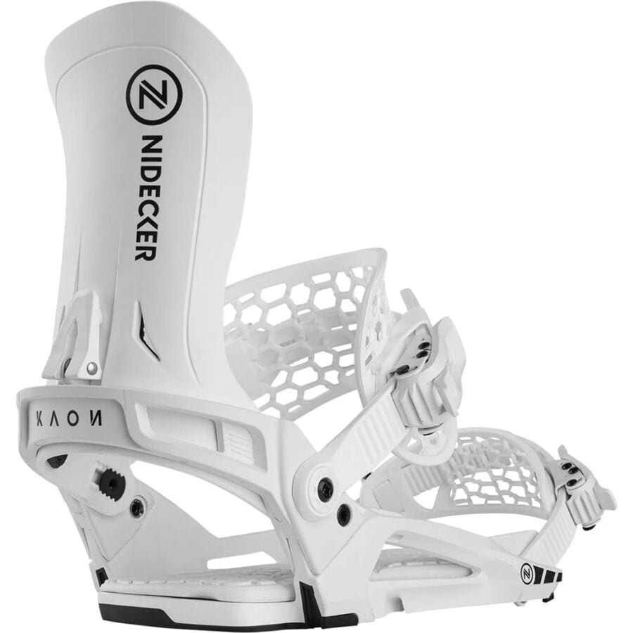 (取寄) ナイデッカー カオン-X スノーボード バインディング - 2025 Nidecker Kaon-X Snowboard Binding - 2025 White