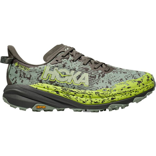 (取寄) ホカオネオネ メンズ スピードゴート 6 Gtx トレイル ランニング シューズ - メンズ HOKA men Speedgoat 6 GTX Trail Running Shoe - Men's Slate/Aloe Vera (取寄) ホカオネオネ メンズ スピードゴート 6 Gtx トレイル ランニング シューズ - メンズ HOKA men Speedgoat 6 GTX Trail Running Shoe - Men's Slate/Aloe Vera