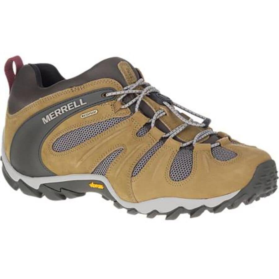 (取寄) メレル メンズ カメレオン 8 ストレッチ ウォータープルーフ ハイキング シューズ - メンズ Merrell men Chameleon 8 Stretch Waterproof Hiking Shoe - Men's Butternut