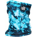 () ubNXgbv `[u vg tFCX}XN BlackStrap Tube Print Facemask Tie Dye Teal