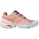 (取寄) サロモン レディース スピードクロス 6 トレイル ランニング シューズ - ウィメンズ Salomon women Speedcross 6 Trail Running Shoe - Women's Mahogany Rose/Hushed Violet/Iced Aqua