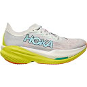 (取寄) ホカオネオネ メンズ マッハ X 2 ランニング シューズ - メンズ HOKA men Mach X 2 Running Shoe - Men's Frost/Citrus(4)