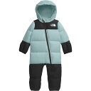 (取寄) ノースフェイス インファント 1996 レトロ ヌプシ フリース ワンピース - インファント The North Face infant 1996 Retro Nuptse Fleece One-Piece - Infants' Muted Pine