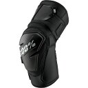 (取寄) 100% フォルティス ニー パッド 100% Fortis Knee Pad Black/Black(4)