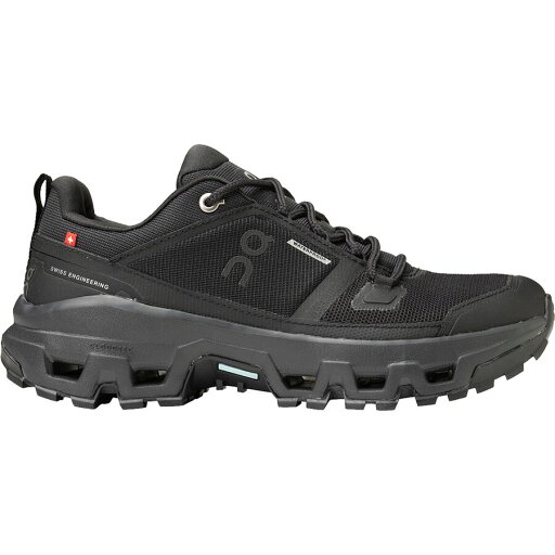 (取寄) オンランニング レディース クラウドロック ロー ウォータープルーフ ハイキング シューズ - ウィメンズ On Running women Cloudrock Low Waterproof Hiking Shoe - Women's Black/Black (取寄) オンランニング レディース クラウドロック ロー ウォータープルーフ ハイキング シューズ - ウィメンズ On Running women Cloudrock Low Waterproof Hiking Shoe - Women's Black/Black