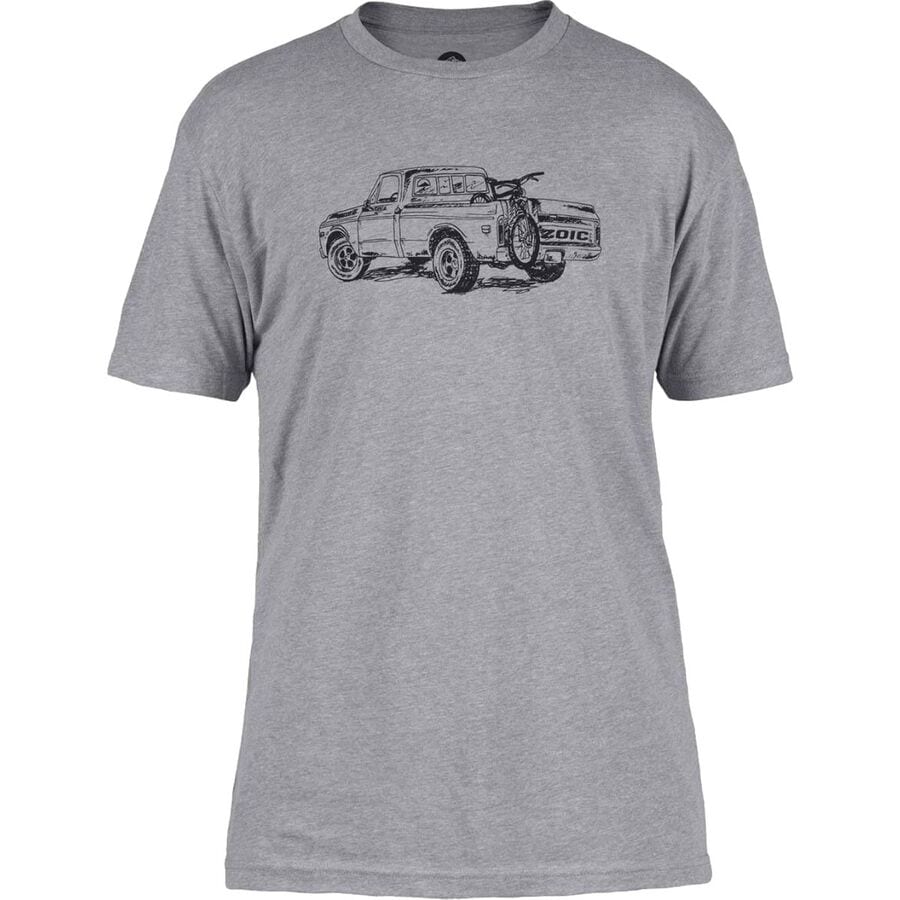 (取寄) ゾイック メンズ トラック ショートスリーブ Tシャツ - メンズ ZOIC men Truck Short-Sleeve T-Shirt - Men's Grey Heather