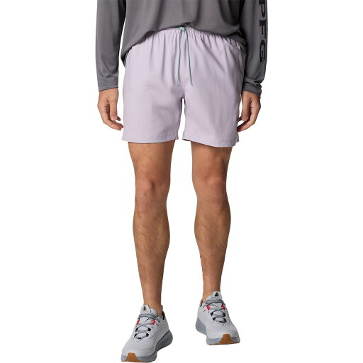 (取寄) コロンビア メンズ パフォーマンス フィッシング ギア ランブラー 6インチ スイム ショート - メンズ Columbia men PFG Rambler 6in Swim Short - Men's Lavender Pearl