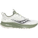 (取寄) サッカニー メンズ ライド Tr 2 トレイル シューズ - メンズ Saucony men Ride TR 2 Trail Shoe - Men's White/Olivine